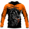 Awesome Hoodie 3D All Over Print Logger Skull Chainsaw - Hoodie, T-Shirt, Zip Hoodies, Sweatshirt ND882