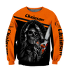 Awesome Hoodie 3D All Over Print Logger Skull Chainsaw - Hoodie, T-Shirt, Zip Hoodies, Sweatshirt ND882