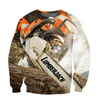 Awesome Hoodie 3D All Over Print Lumberjack Chainsaw - Hoodie, T-Shirt, Zip Hoodies, Sweatshirt ND885