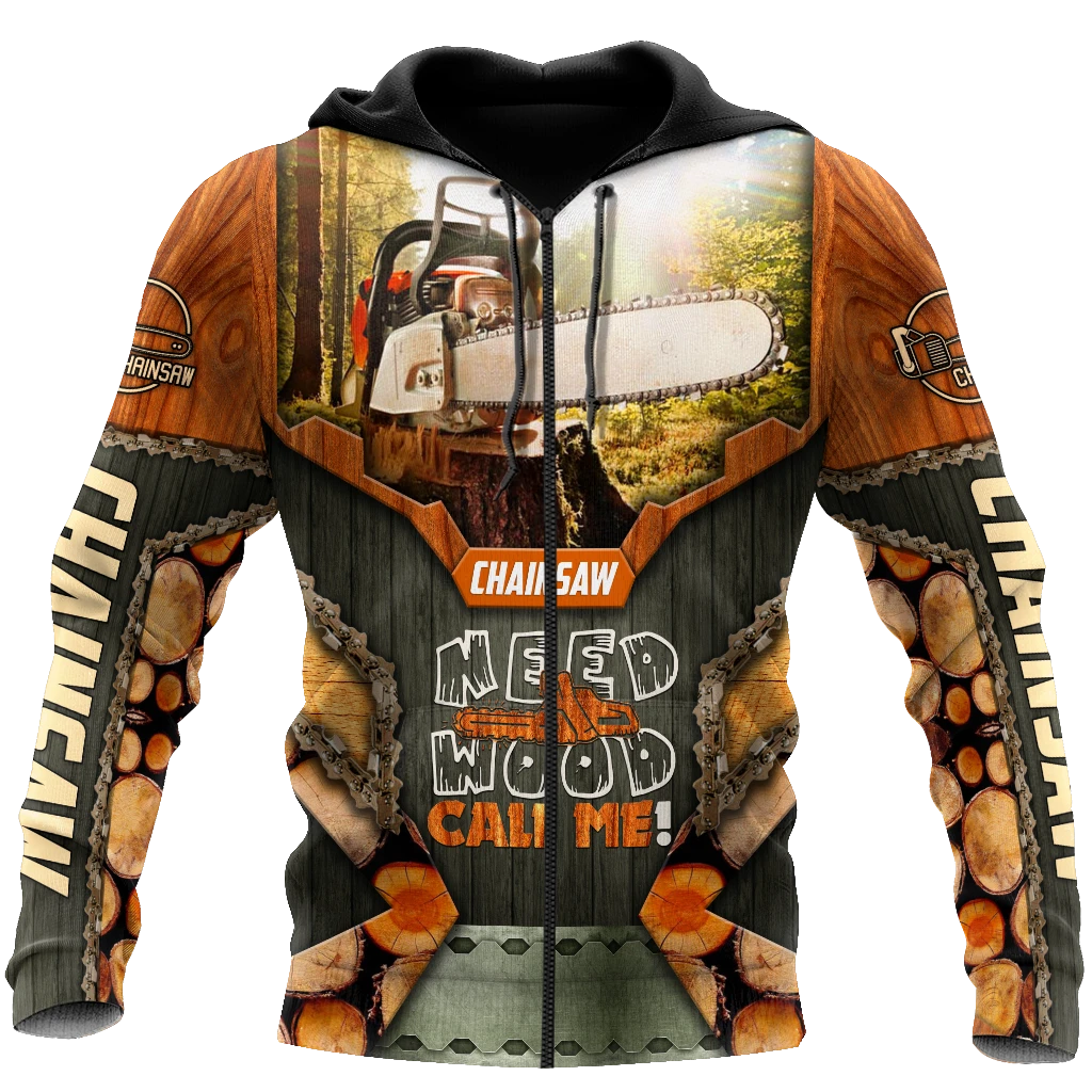 Awesome Hoodie 3D All Over Print Chainsaw - Hoodie, T-Shirt, Zip Hoodies, Sweatshirt ND886