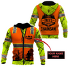 Awesome Hoodie 3D All Over Print Chainsaw Logger Custom Name - Hoodie, T-Shirt, Zip Hoodies, Sweatshirt ND891