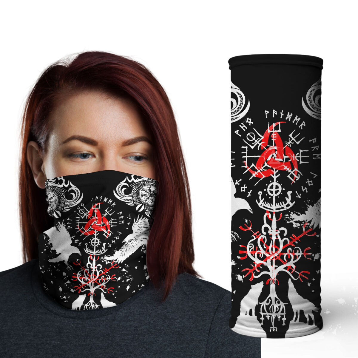 Awesome Hoodie Viking Neck Gaiter - NDG001