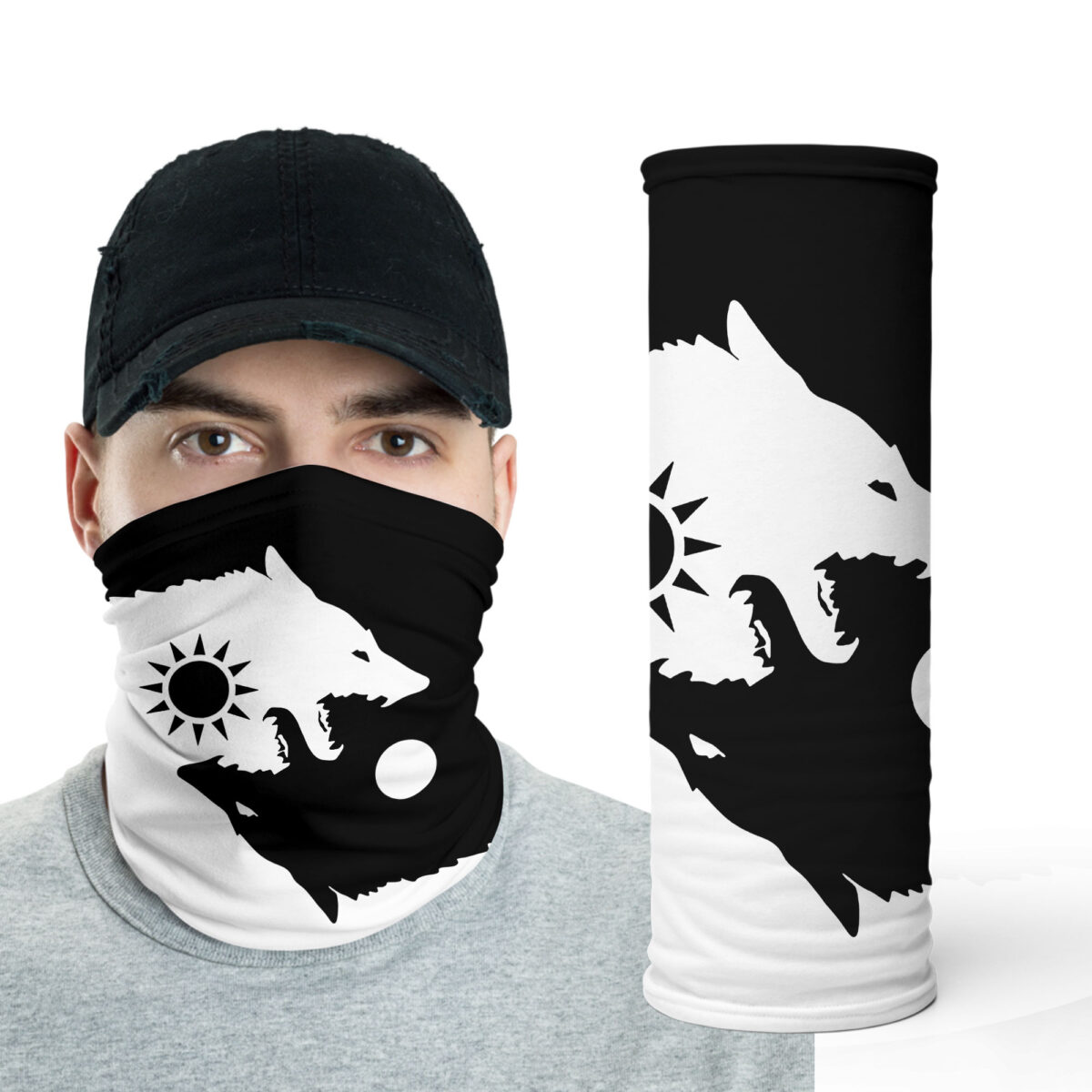 Awesome Hoodie Viking Neck Gaiter - NDG003