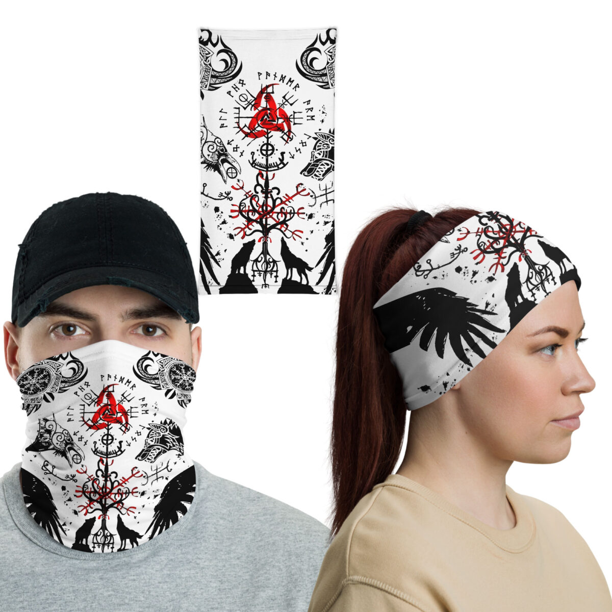 Awesome Hoodie Viking Neck Gaiter - NDG005