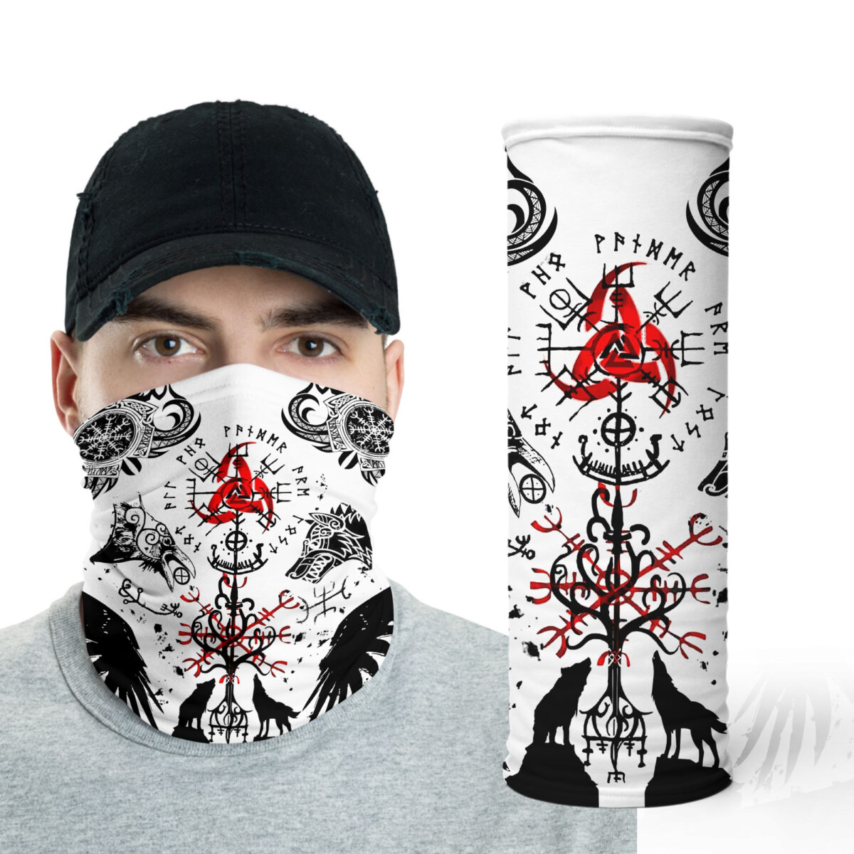 Awesome Hoodie Viking Neck Gaiter - NDG005