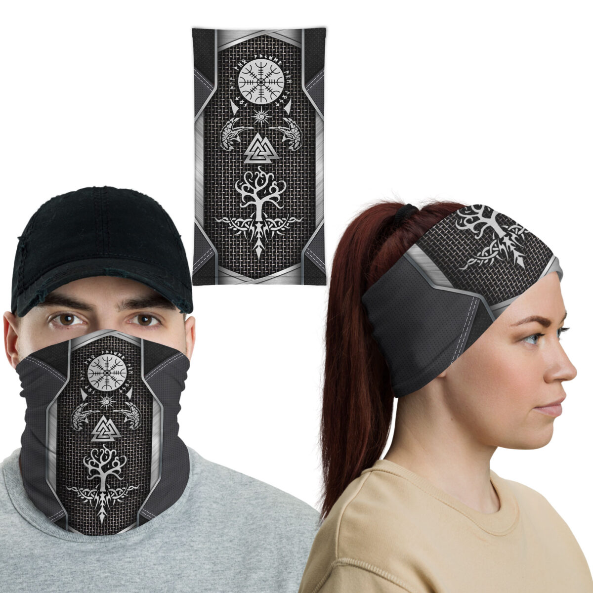 Awesome Hoodie Viking Neck Gaiter - NDG006