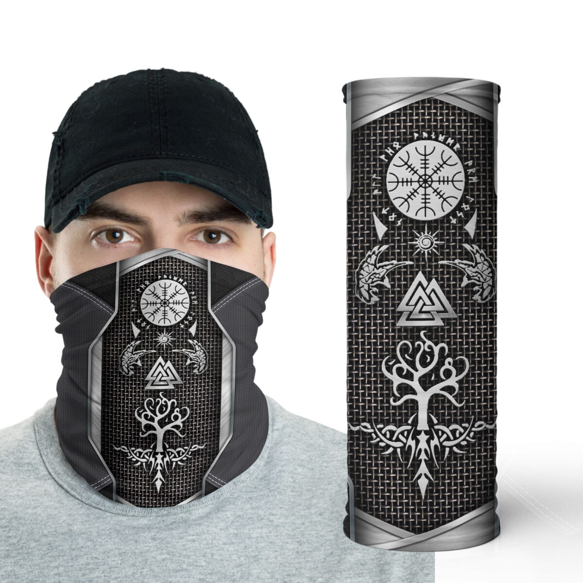 Awesome Hoodie Viking Neck Gaiter - NDG006