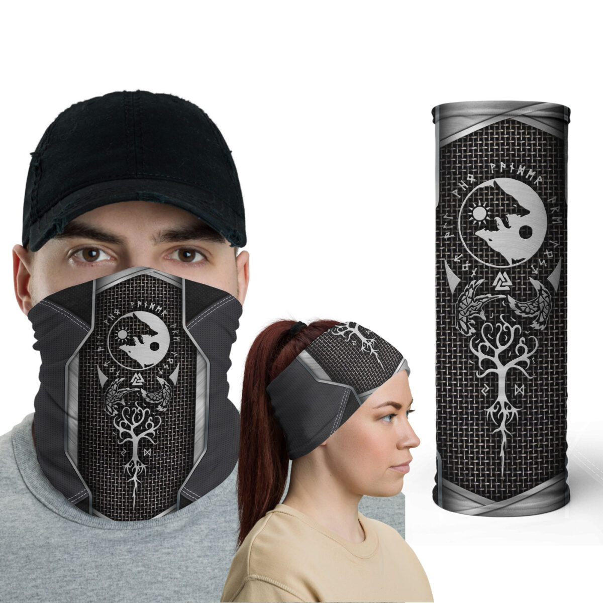 Awesome Hoodie Viking Neck Gaiter - NDG007