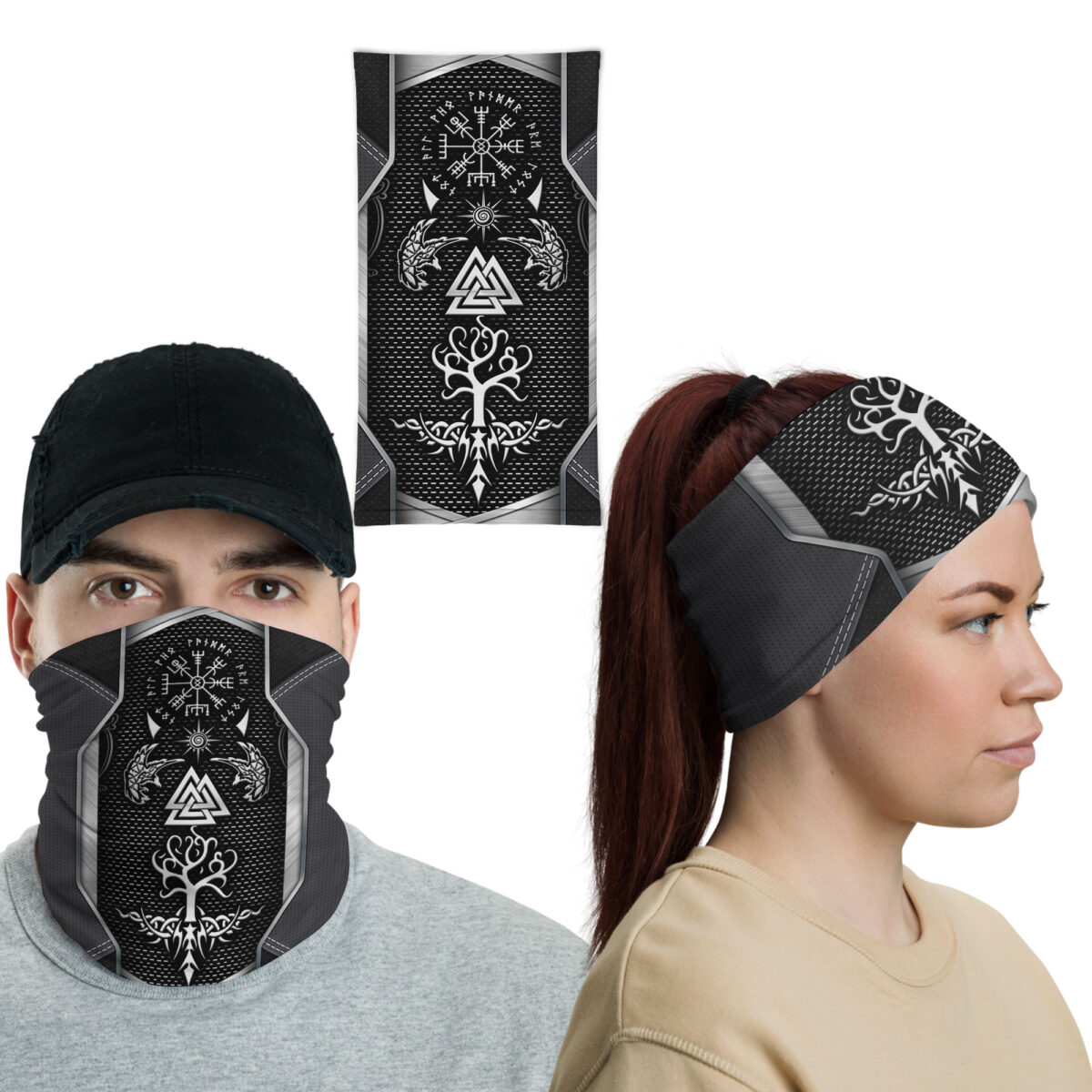 Awesome Hoodie Viking Neck Gaiter - NDG009