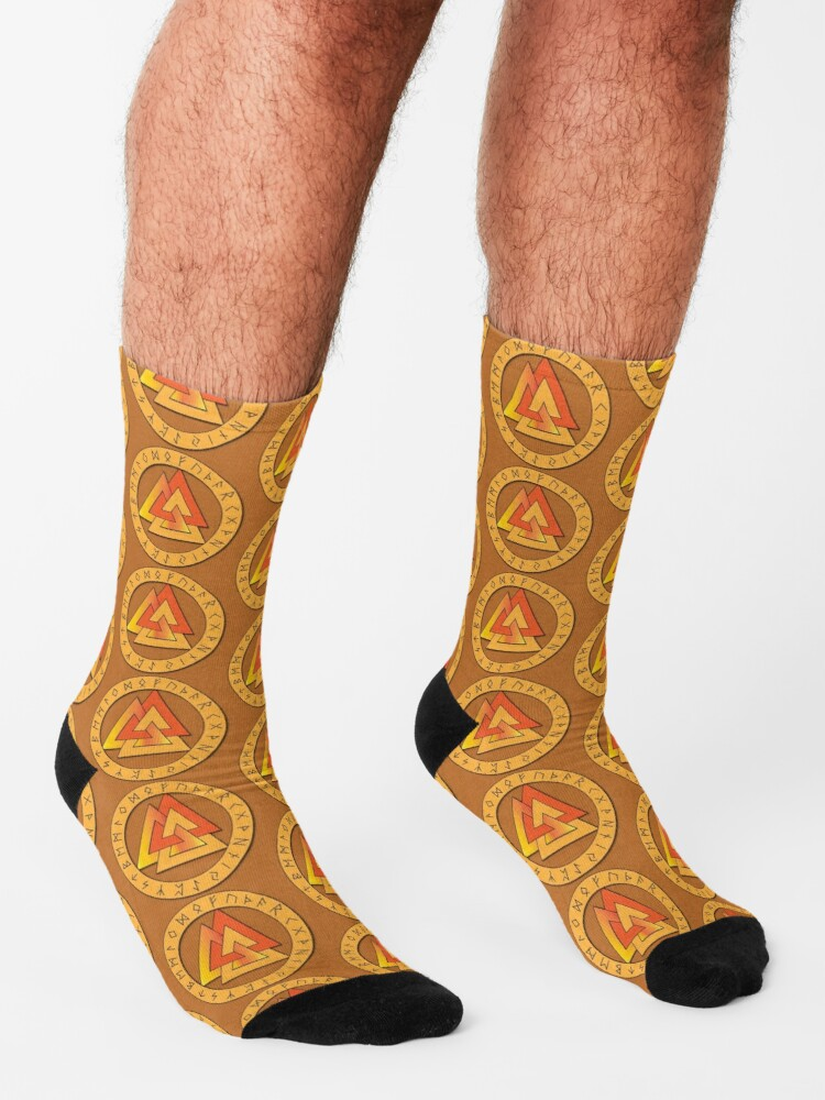 Awesome Hoodied 3D All Over Print Socks Viking NDS002