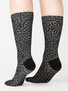 Awesome Hoodied 3D All Over Print Socks Viking NDS003