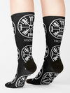 Awesome Hoodied 3D All Over Print Socks Viking NDS004