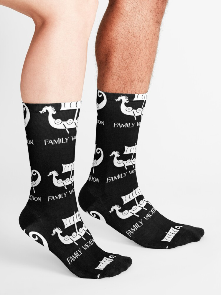 Awesome Hoodied 3D All Over Print Socks Viking NDS005