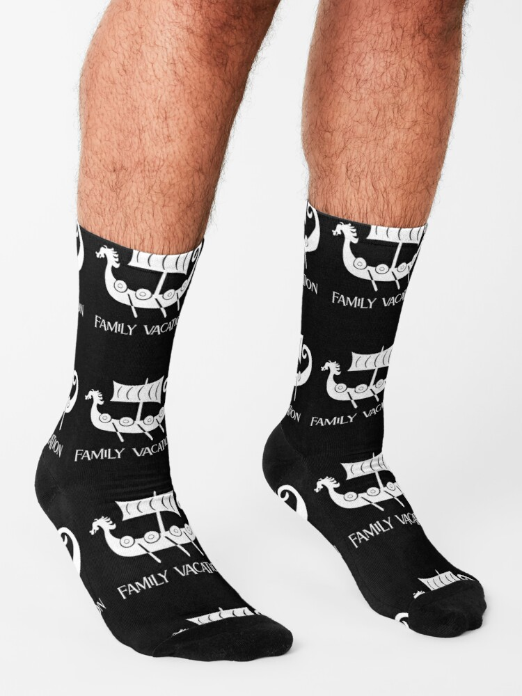 Awesome Hoodied 3D All Over Print Socks Viking NDS005