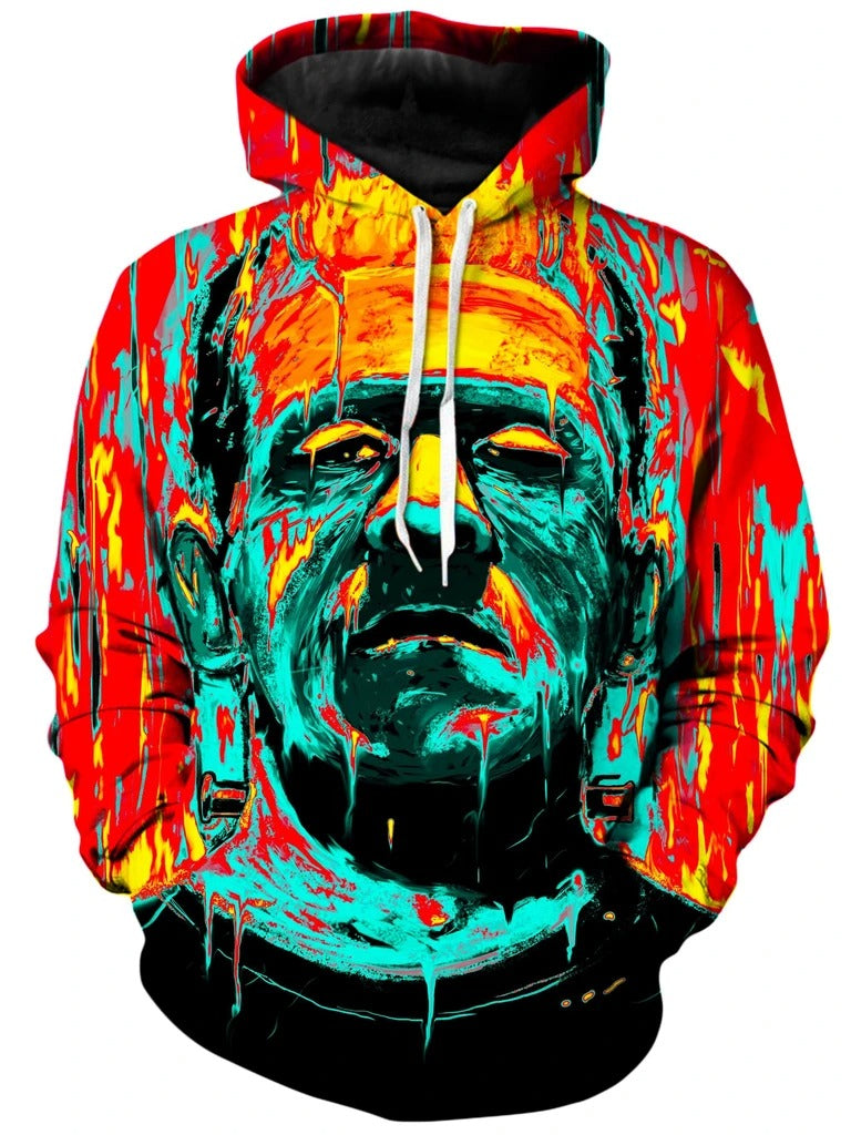 Awesome hoodied 3D All Over Print FRANKENSTEIN HOODIE for Men and Women TH022