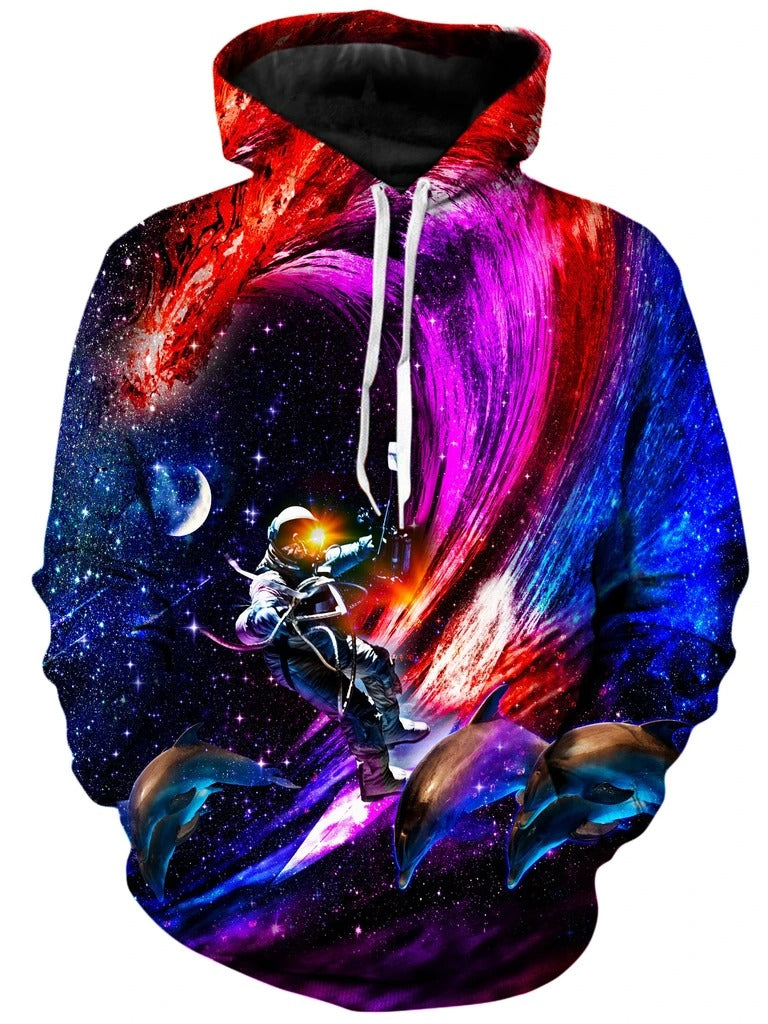 Awesome hoodied 3D All Over Print GALACTIC WAVES HOODIE for Men and Women TH024