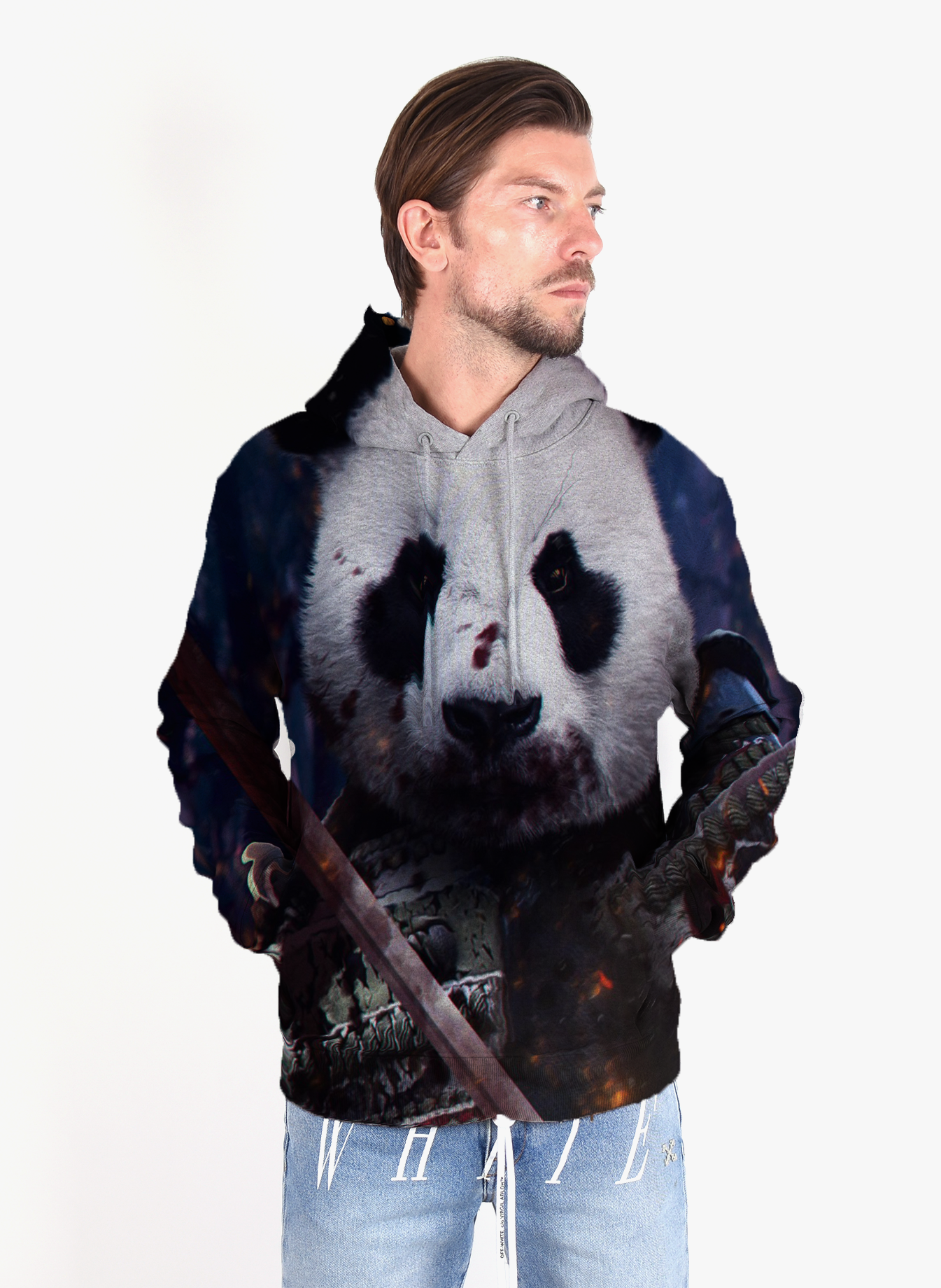 Awesome hoodie 3D All Over Print  Panda war for Men and Women Hoodie, Funy Panda.