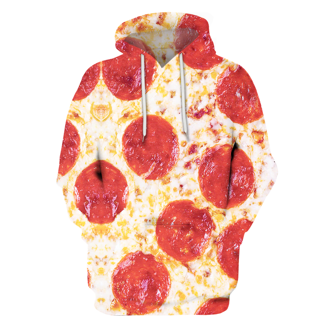 3D All Over Print Pizza Shirt