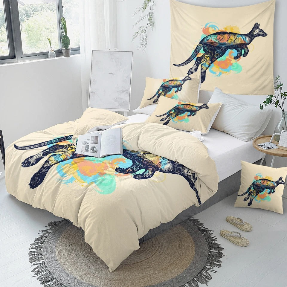 Awesome Hoodies - Kangaroo - Bedding Set QK3132
