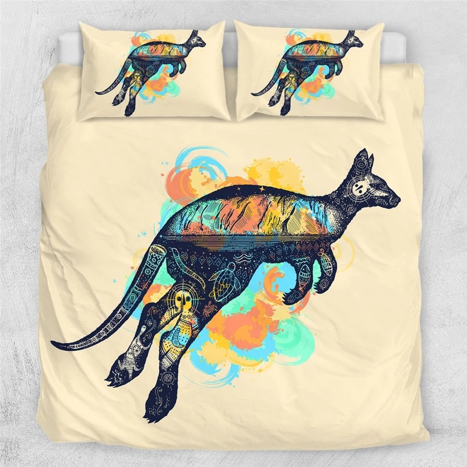 Awesome Hoodies - Kangaroo - Bedding Set QK3132