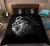 Awesome Hoodies - Black Lion Pattern - Bedding Set QK3139