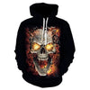 Awesome hoodie 3D All Over Print Skull Lava Hoodie for Men and Women TH041