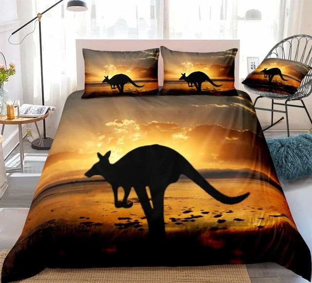Awesome Hoodies - Kangaroo - Bedding Set QK3131