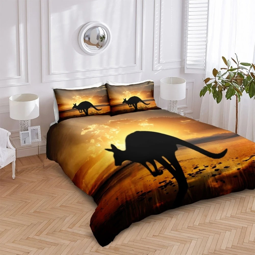 Awesome Hoodies - Kangaroo - Bedding Set QK3131