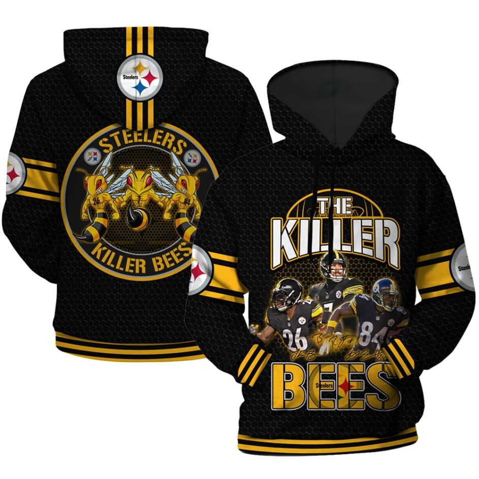 Awesome hoodied 3D All over print American Rugby for Men and Women Hoodie, Zip Hoodies, TEAM Pittsburgh Steelers