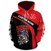 Awesome hoodie 3D ALL Print Hooked On Freedom -Men and Women Zip Hoodies- ND006