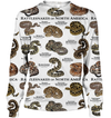 3D All Over Print Rattle Snakes Hoodie