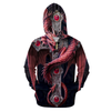 3D AOP Red Dragon Shirt