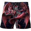 3D AOP Red Dragon Shirt