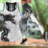 Awesome Hoodie Love Dragon Legging &amp; Tank top For Women 3D All Over Printer THL012