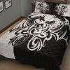 Awesome Hoodied Treble Clef And Hummingbirds Quilt Bed Set Dragon Viking HDQ012