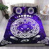 Awesome Hoodied Treble Clef And Hummingbirds Quilt Bed Set Cat HDQ028