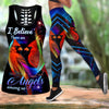 Awesome Hoodie Cardinal Birds There are Angles among us Combo Legging + Tank For Women 3D All Over Printer THL009