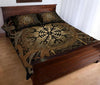 Awesome Hoodied Treble Clef And Hummingbirds Quilt Bed Set Viking HDQ032
