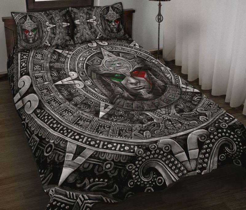 Awesome Hoodied Treble Clef And Hummingbirds Quilt Bed Set Viking HDQ029
