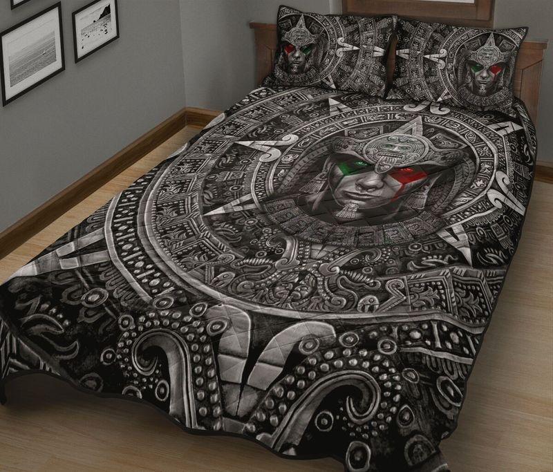 Awesome Hoodied Treble Clef And Hummingbirds Quilt Bed Set Viking HDQ029