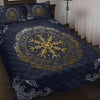 Awesome Hoodied Treble Clef And Hummingbirds Quilt Bed Set Viking HDQ031