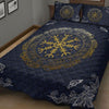 Awesome Hoodied Treble Clef And Hummingbirds Quilt Bed Set Viking HDQ031