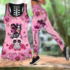 Awesome Hoodied 3D All Over Printer Legging Butterfly And Skull HDL08