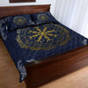 Awesome Hoodied Treble Clef And Hummingbirds Quilt Bed Set Viking HDQ031