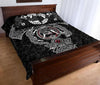 Awesome Hoodied Treble Clef And Hummingbirds Quilt Bed Set Viking HDQ034