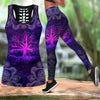 Awesome Hoodie Tree of life legging + hollow tanktop combo For Women 3D All Over Printer THL018