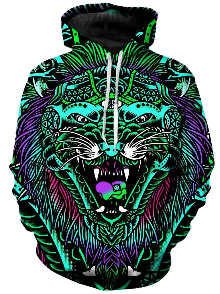 Awesome hoodied 3D All Over Print ACID TIGER UNISEX HOODIE for Men and Women TH021
