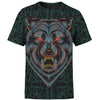 All Over Print Love Wolf for Men and Women, T-Shirt, Zip Hoodies, Sweatshirt HBC0088