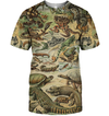 3D AOP snake, crocodile Shirt