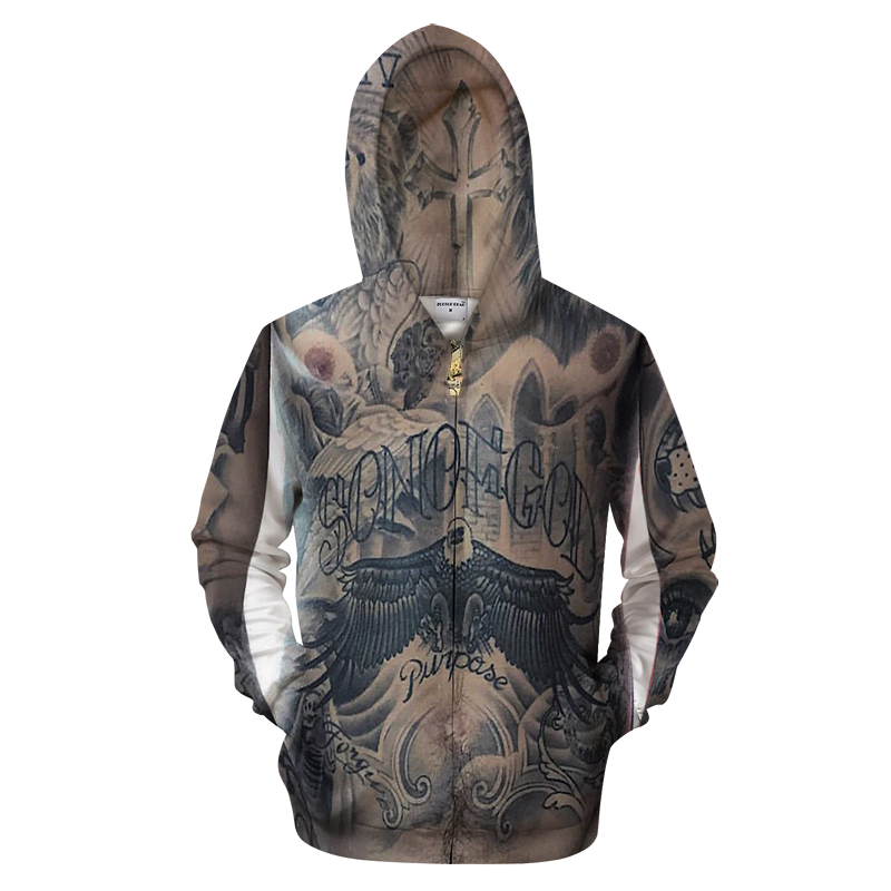 3D AOP son of god_sleeve Shirt